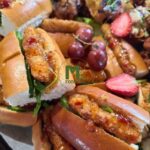 Office lunch catering platter serving 10 people