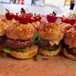 alal burger platter with sliders for parties