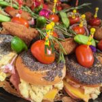 Halal bagel platter for parties and office catering in Cape Town